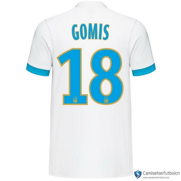 Camiseta Marsella Primera equipo Gomis 2017-18